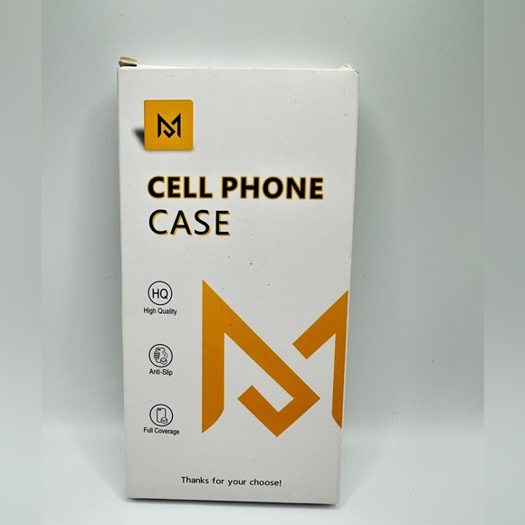 iPhone 14 Pro Blue Floral Case & Screen Protector - Picture 4 of 5